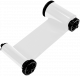 Белая лента с раходным чистящим роликом, на 3000 оттисков для принтера Advent SOLID 700 (ASOL7-W3000), фото 2